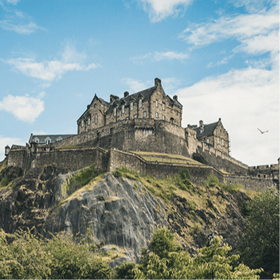 Enjoy a thirty-minute drive to beautiful Edinburgh
