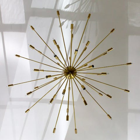 The brass light feature