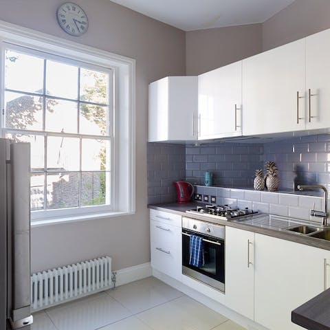 The well designed kitchen