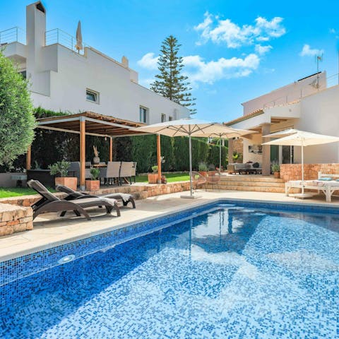 Go for a dip in your very own private pool