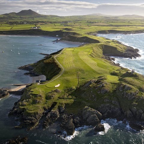 Stay on the Llŷn Peninsula, renowned for its natural beauty