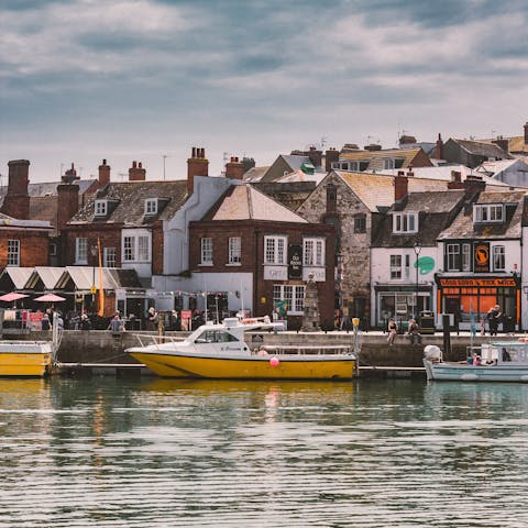 Visit nearby Weymouth and discover its attractions