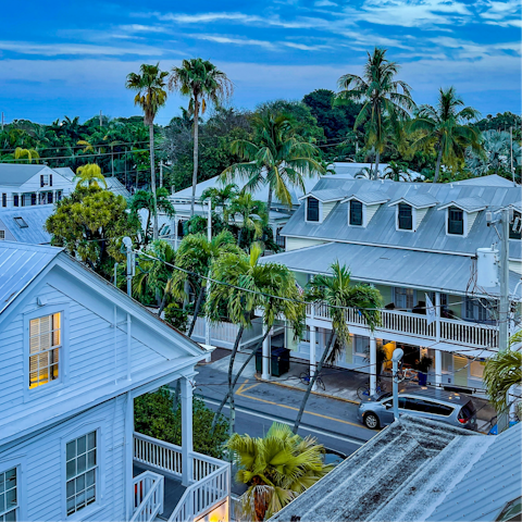 Hop over to Old Town Key West in just ten minutes