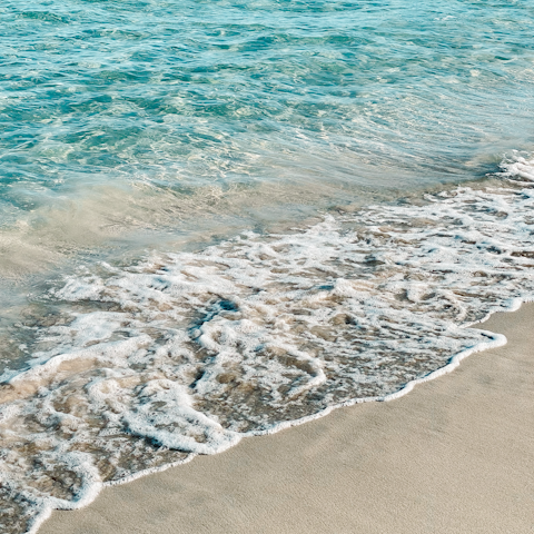 Take a short drive or walk down to Playa Moraira for a relaxing day by the sea