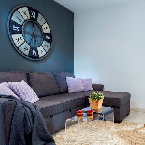 Stretch out after an action-packed day soaking up the sights of Seville