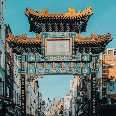Step out the front door into the buzz of Chinatown