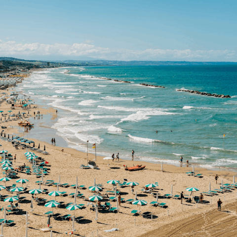 Drive down to Porto San Giorgio and the beautiful Adriatic coast