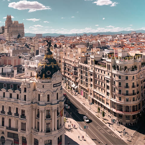 Explore Spain's capital city, including the Tetuán district