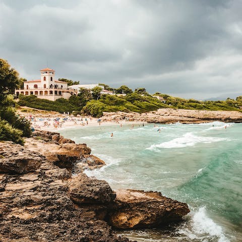 Drive to the coastal town of Alcúdia in just thirty-five minutes