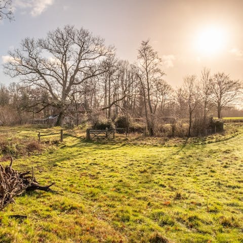 Come and stay in the High Weald Area of Outstanding Natural Beauty