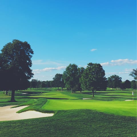Take advantage of your proximity to some of the area's best golf courses