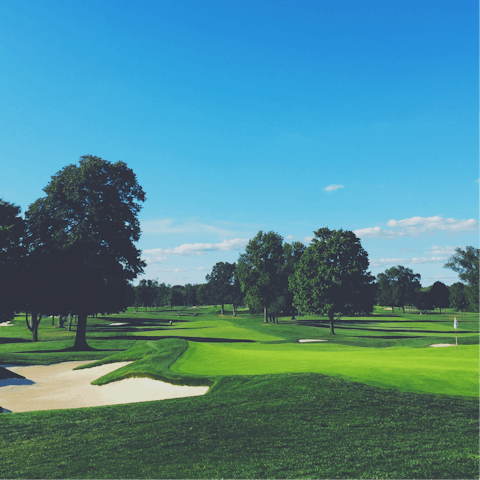 Enjoy some of the area's best golf courses situated just moments away