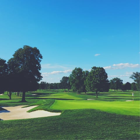 Enjoy some of the area's best golf courses situated just moments away