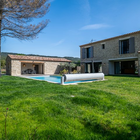 Cool off in the private pool after an alfresco breakfast