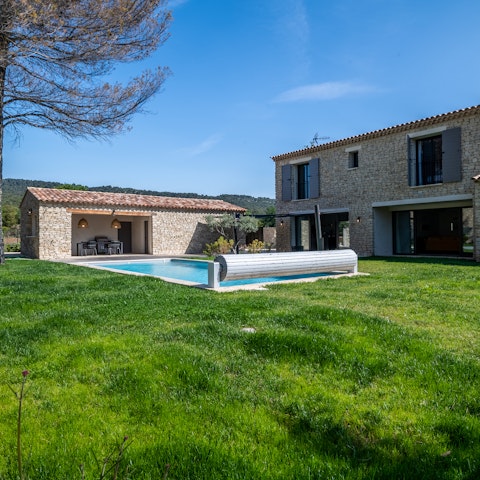 Cool off in the private pool after an alfresco breakfast
