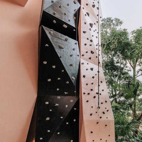 Take part in some rock climbing