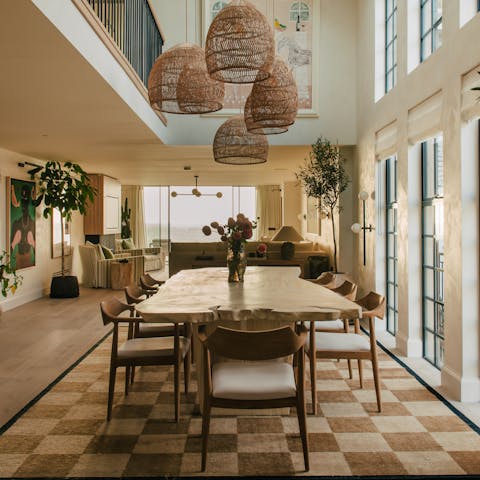 Savour cosy evenings at home or head to a local restaurant