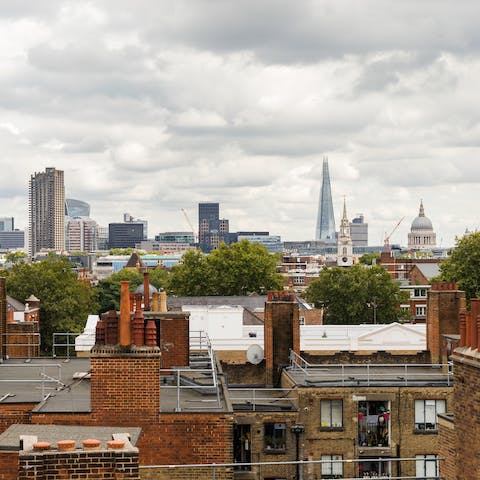 The incredible city views