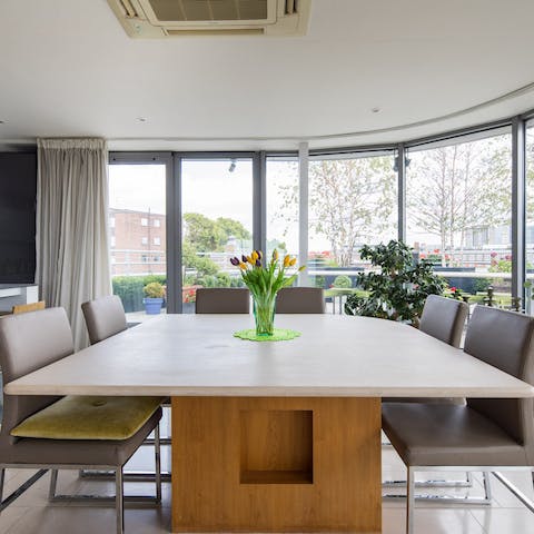 Great space for entertaining