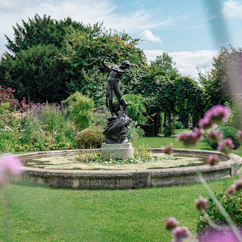 Take the Tube to Regent's Park or stroll to nearby Queen's Park