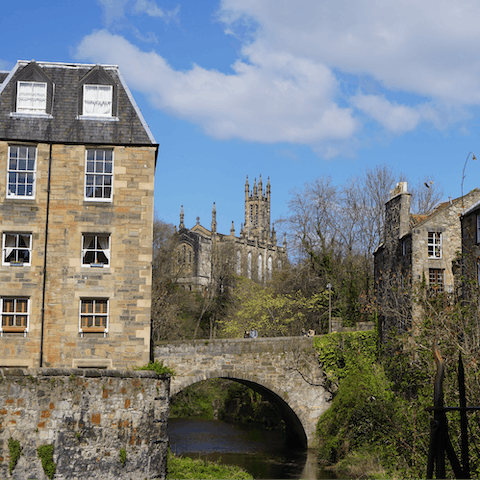 Stay within walking distance of Edinburgh's shops, restaurants and tourist attractions