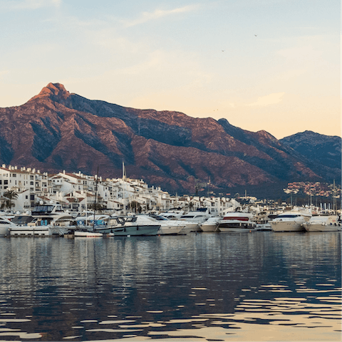 Embrace the warmth and fun of the Costa del Sol from Marbella