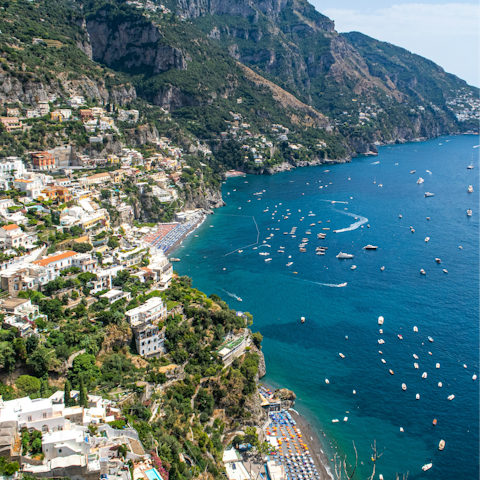 Stay in the hills above Sorrento, where the Amalfi Coast begins