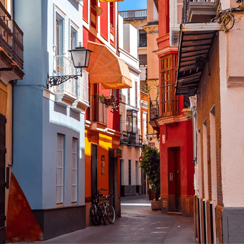 Wind your way through the historic centre to local tapas bars