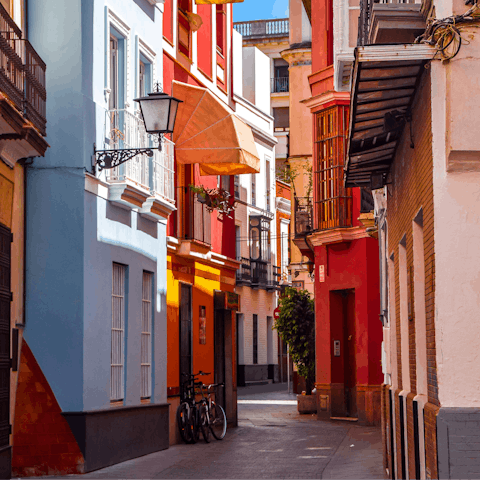 Wind your way through the historic centre to local tapas bars