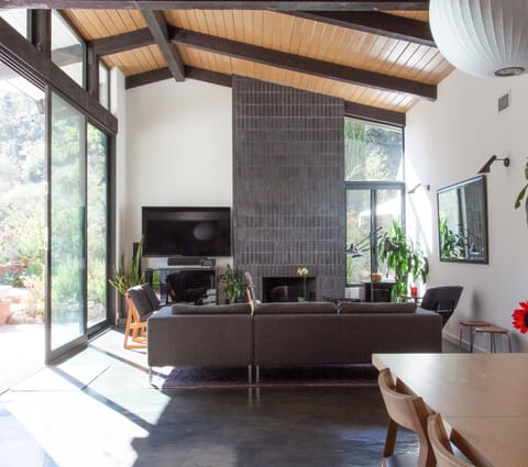 Relax in the beautiful, light-filled living room