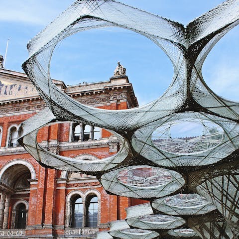 Discover the world-renowned V&A Museum – 1.2 miles away