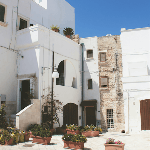 Wander through the white-washed streets of Altamura