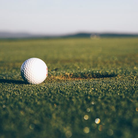 Stay just a short golf cart ride away from the wonderful golf course