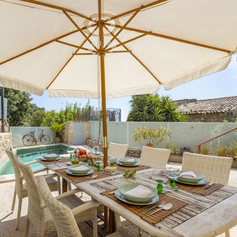 Fire up the barbecue and dine alfresco with loved ones