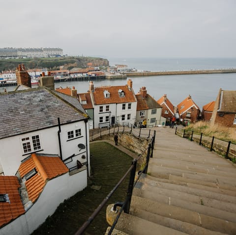 Soak up views of the North Sea from the comfort of home