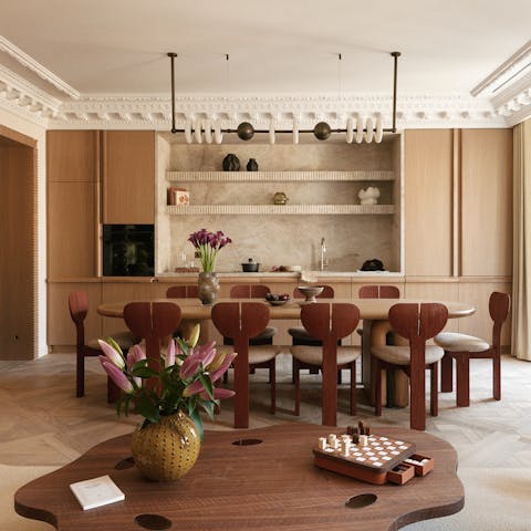 Let your host arrange a private chef to cook some Parisian cuisine