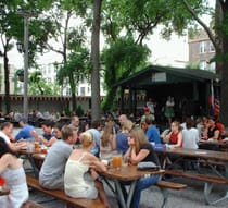 Enjoy Czech Beer and Grilled Bratwurst at Bohemian Hall & Beer Garden