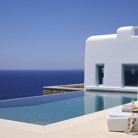Begin your day with a refreshing dip and spectacular views