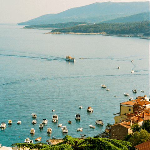 Spend a day at the beach – it's only 2km away