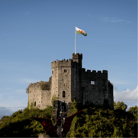 Explore two millennia of history at Cardiff Castle