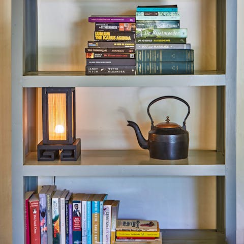 Have a lazy day in and lose yourself in a good book