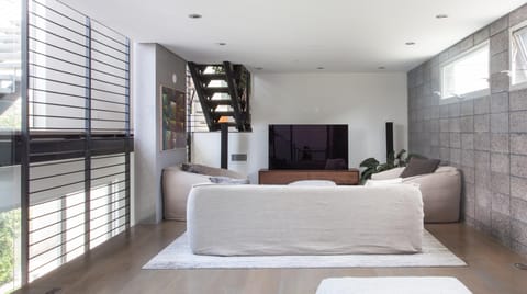 The super comfy TV snug area