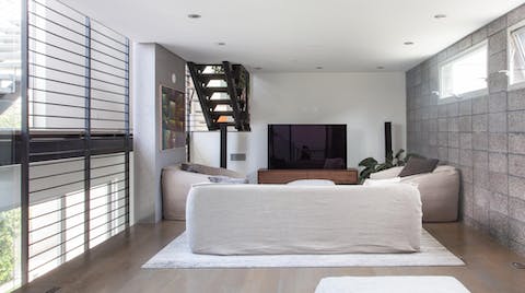 The super comfy TV snug area