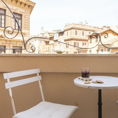 A cute balcony
