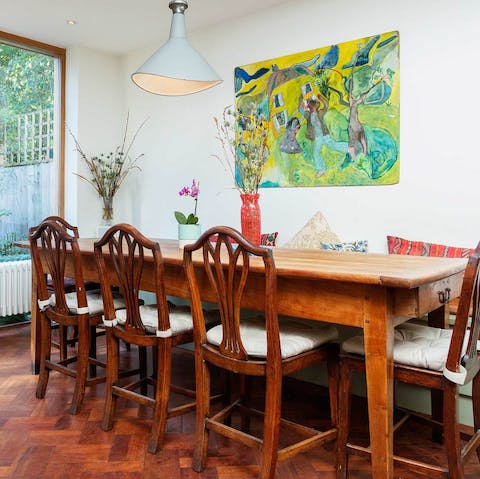 Set the table for a memorable dinner all together