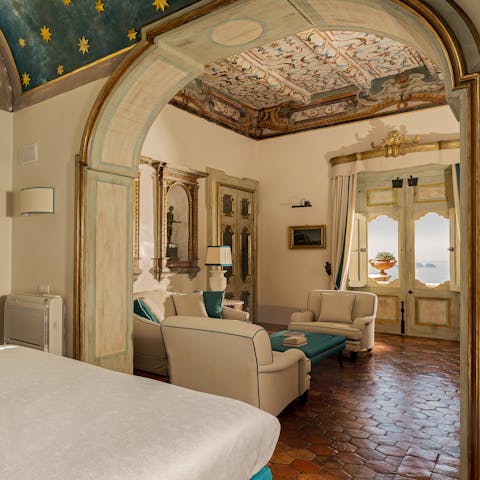 Admire the 18th century grandeur found across the home