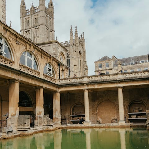 Experience the historic Roman Baths