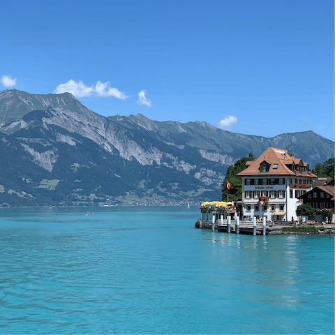 Take a stroll beside Lake Maggiore, just a short walk away from your front door