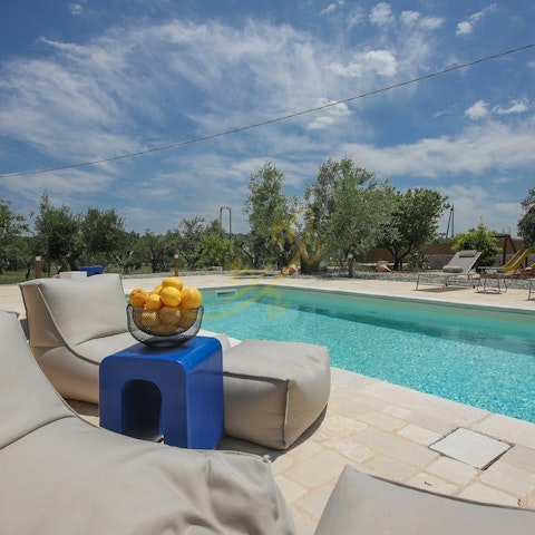 Relax by the pool and soak up the sun