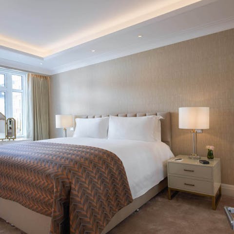 Two beautifully luxurious bedrooms